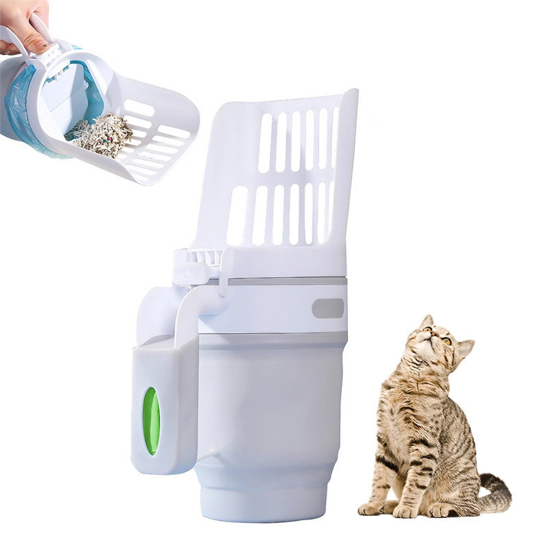 Cat Litter Shovel Scoop With Refill Bags