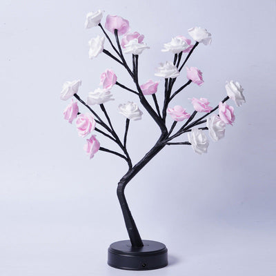 Table Lamp Flower Tree Rose Lamps