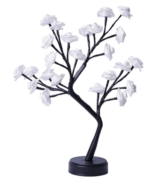 Table Lamp Flower Tree Rose Lamps