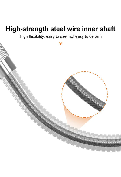 Flexible Drill Bit Extension Flex Shaft Metal for Electric Screwdriver Adapter Holder Connect Link Multitul Hex Shank Magnetic