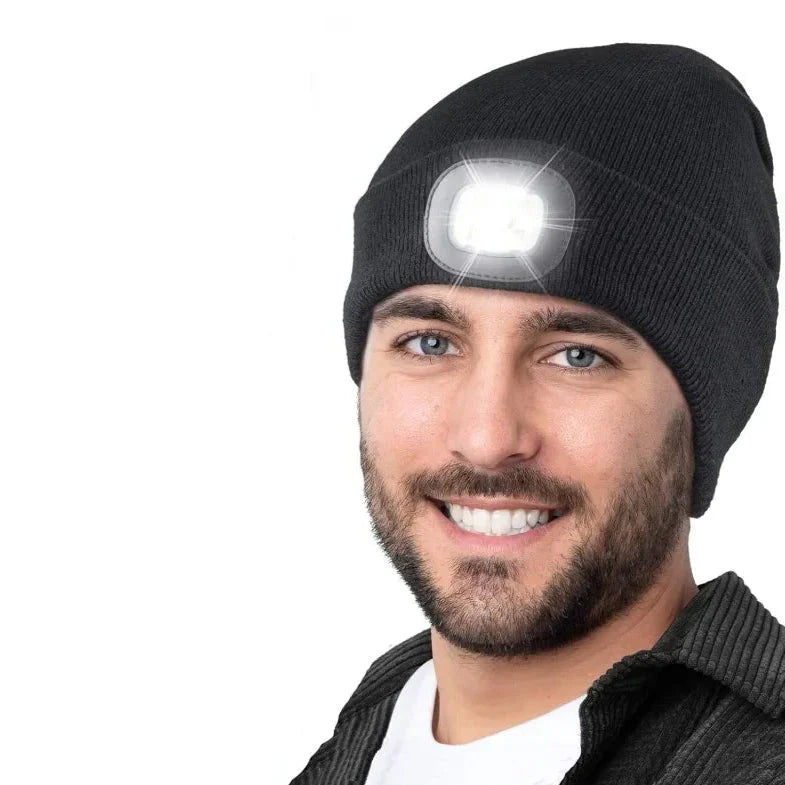 LED Beanie Hat with Light Unisex