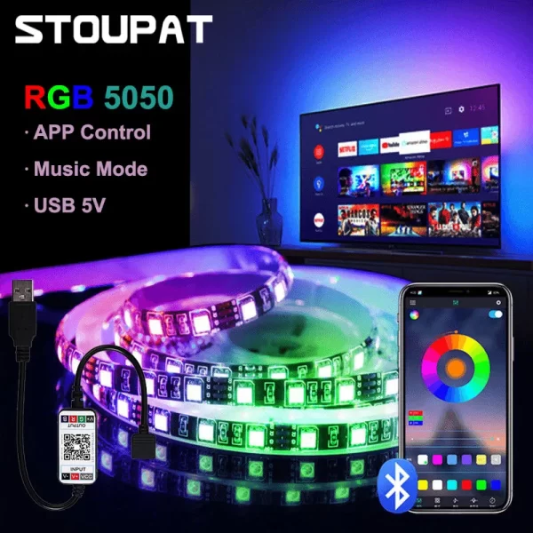 5050 RGB LED Strip Light