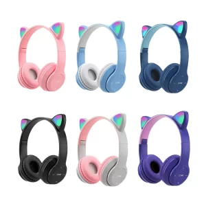 Cute Cat Ear Wireless Headphones