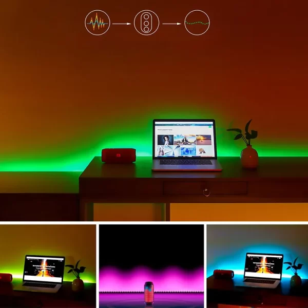 5050 RGB LED Strip Light - Image 6