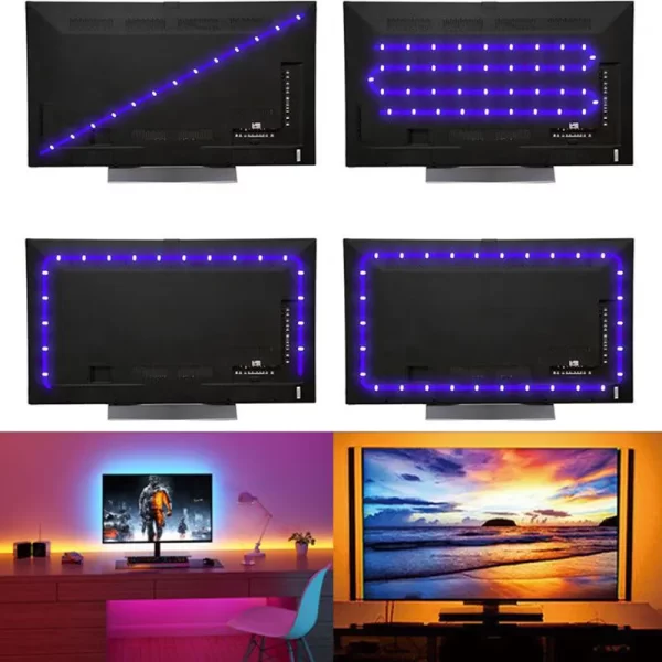 5050 RGB LED Strip Light - Image 4