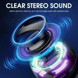 XIKCU Portable Bluetooth Speaker