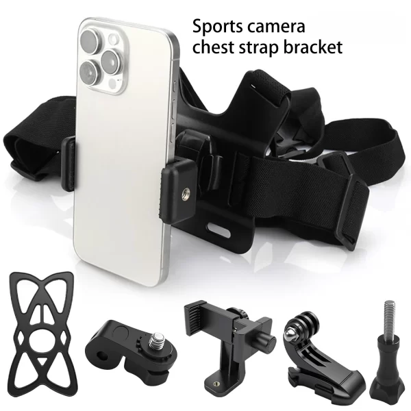 Chest Mount Strap Belt Adjustable Harness - Image 3