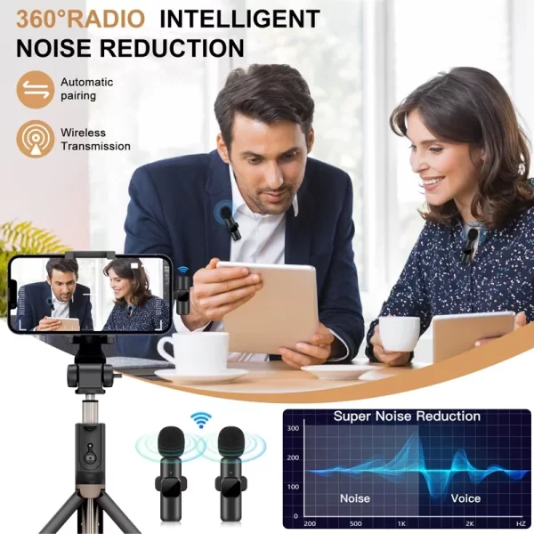 Microphone Wireless Lavalier - Image 2