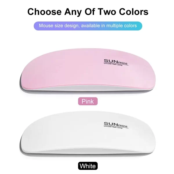 6W Mini Nail Dryer Machine Portable 6 LED - Image 3