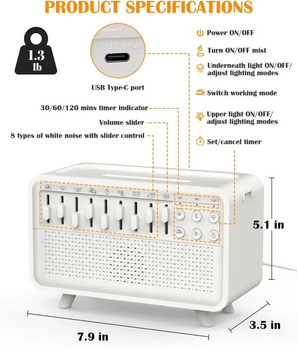 Bluetooth White Noise Machine - Image 2