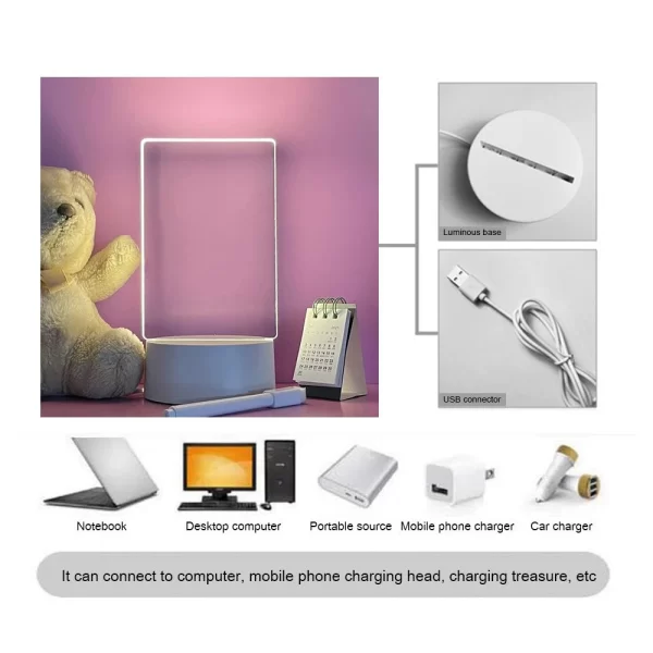 Transparent Luminous LED Night Lights - Image 5