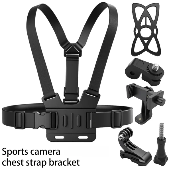 Chest Mount Strap Belt Adjustable Harness - Image 2