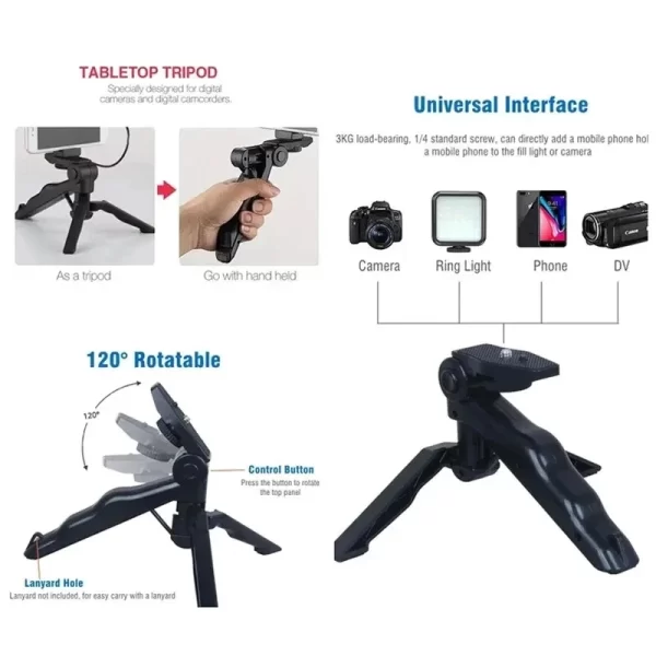 Smartphone Vlogging Kit With Tripod - Image 3