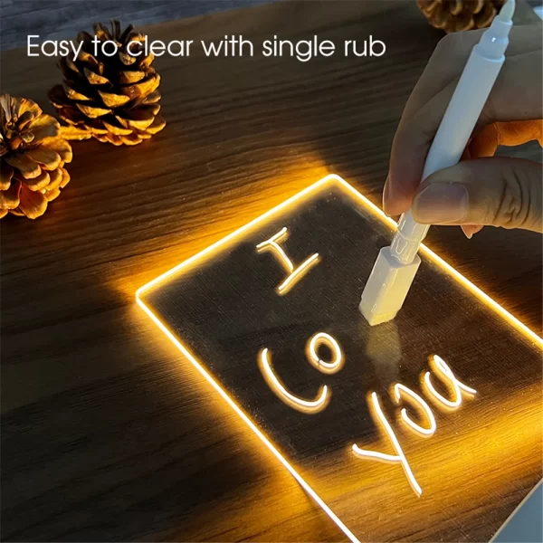 Transparent Luminous LED Night Lights - Image 2