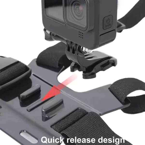 Chest Mount Strap Belt Adjustable Harness - Image 5