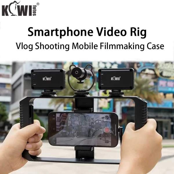 Smartphone Video Rig Cellphone Video Stabilizer - Image 4