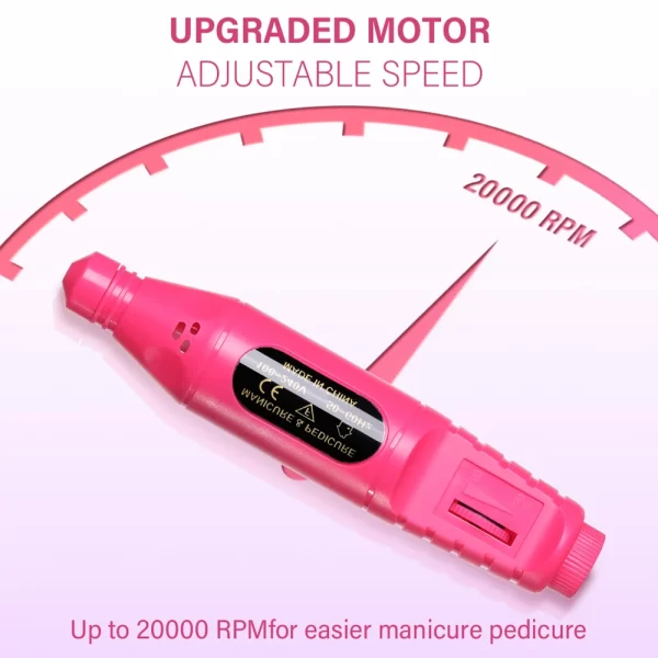 LINMANDA 6 In 1 Electric Nail Drills Kit - Image 4