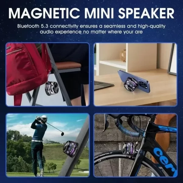XIKCU Portable Bluetooth Speaker - Image 3