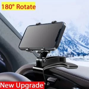 Multi-Functional Dashboard Car Phone Holder Universal Car Support For iPhone Samsung GPS Bracket 180 Degree Rotation Accessorie