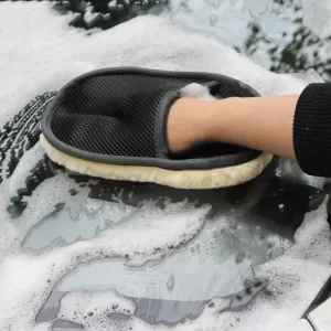 Car cleaning tools cleaning brush Wool Soft Auto Car Washing Gloves Motorcycle Washer Care Car paint Wash Tools Accessories